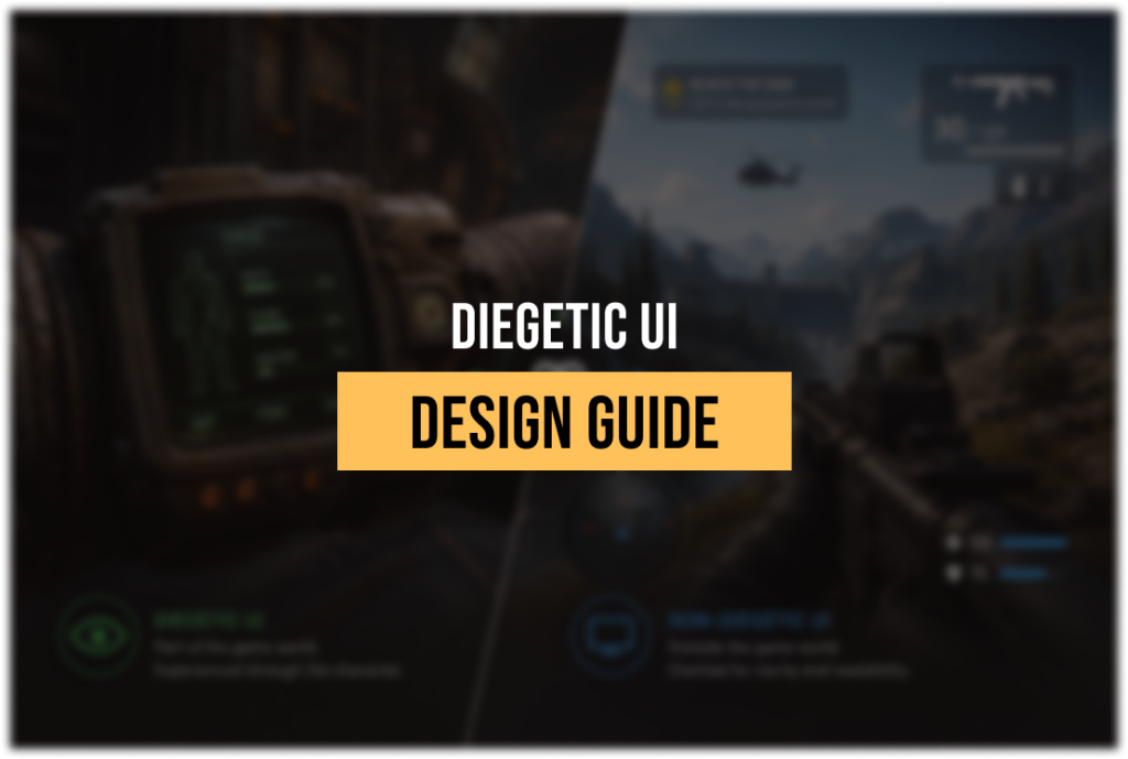 Diegetic and Non-Diegetic UI in Games: Design Principles and Use Cases