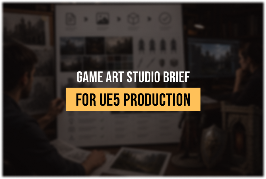 How to Brief a Game Art Studio for UE5 Production