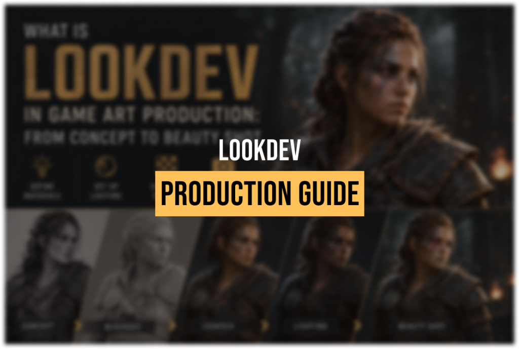 What Is Lookdev in Game Art Production: From Concept to Beauty Shot