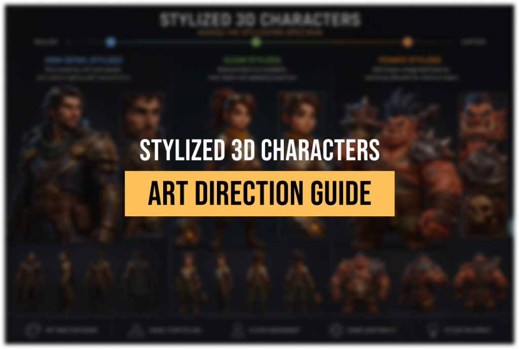 Stylized 3D Characters: Art Direction Principles for AAA-Tier Production