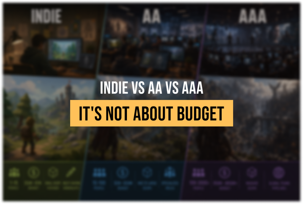 Indie vs AA vs AAA Games: What Production Tier Really Means for Your Art Pipeline