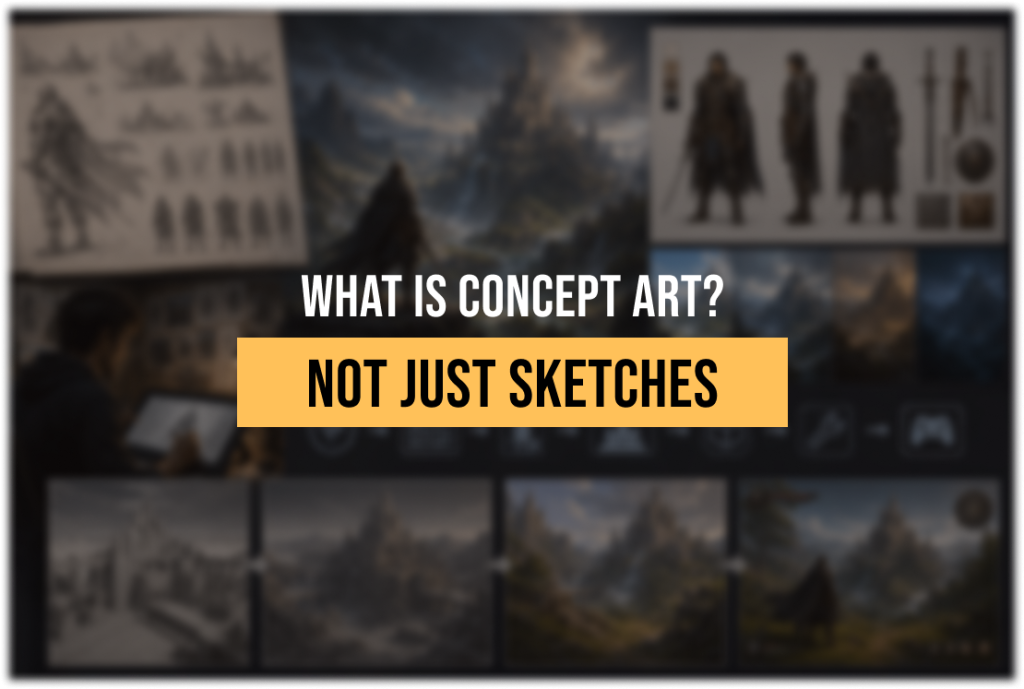 What Is Concept Art and What Does It Actually Do in Production?