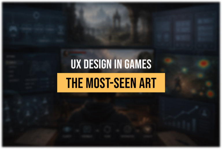 What Is UX Design in Games? The Player Experience Layer, Explained