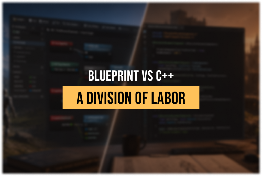 Blueprint vs C++ in Unreal Engine: When to Use Each