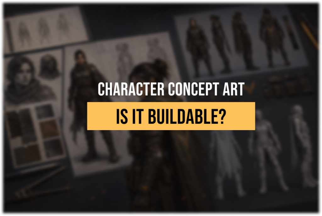Character Concept Art: Step-by-Step for AAA 3D Pipeline