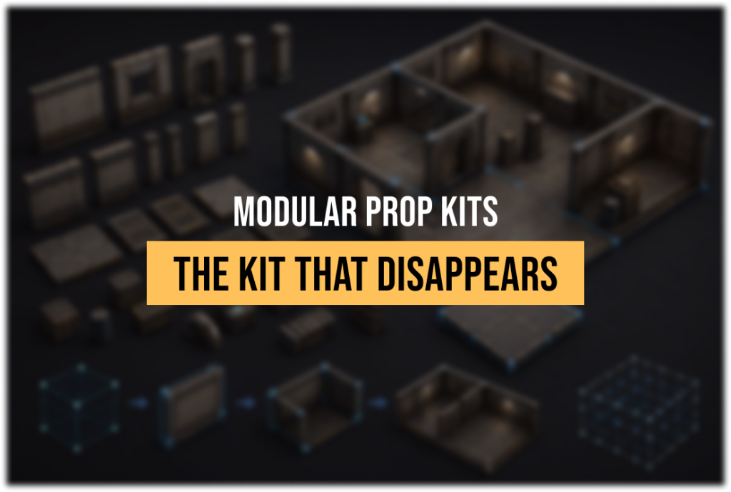 Modular Prop Kits for Games: Grid Systems, Snapping, and Reuse