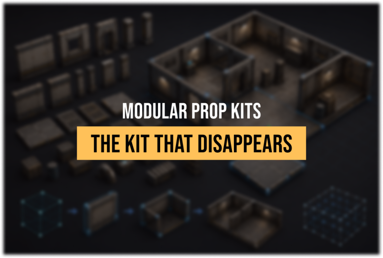Modular Prop Kits for Games: Grid Systems, Snapping, and Reuse