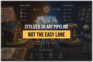 Hand-Painted vs Procedural: Building a Scalable Stylized 3D Pipeline