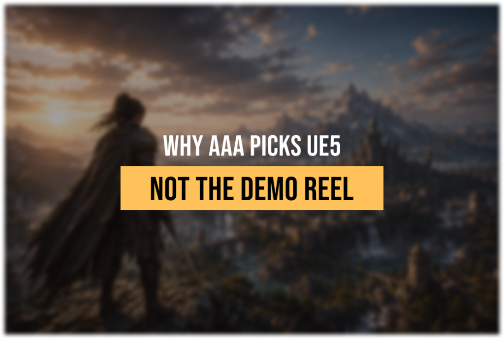 Unreal Engine 5 for AAA: Why Studios Choose UE5