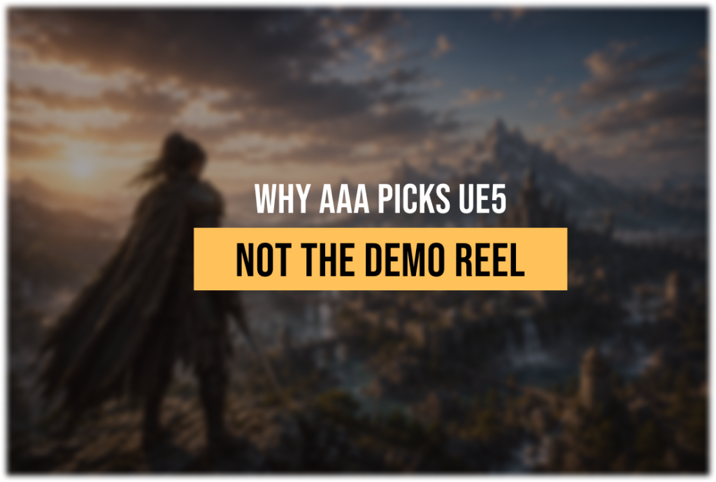 Unreal Engine 5 for AAA: Why Studios Choose UE5