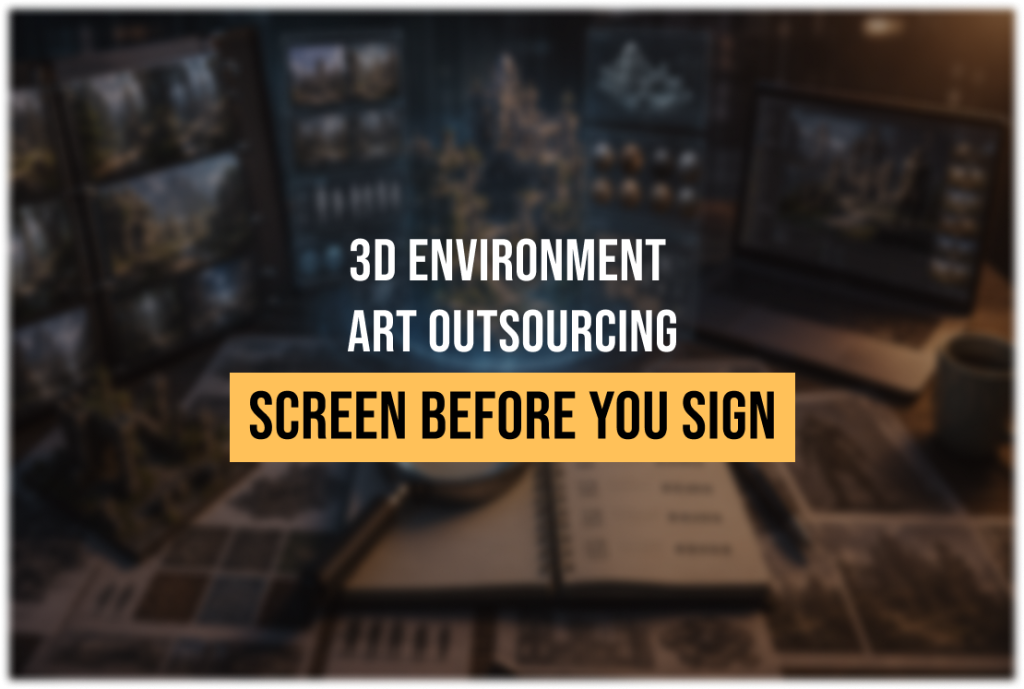 3D Environment Art Outsourcing: Vendor Selection Guide
