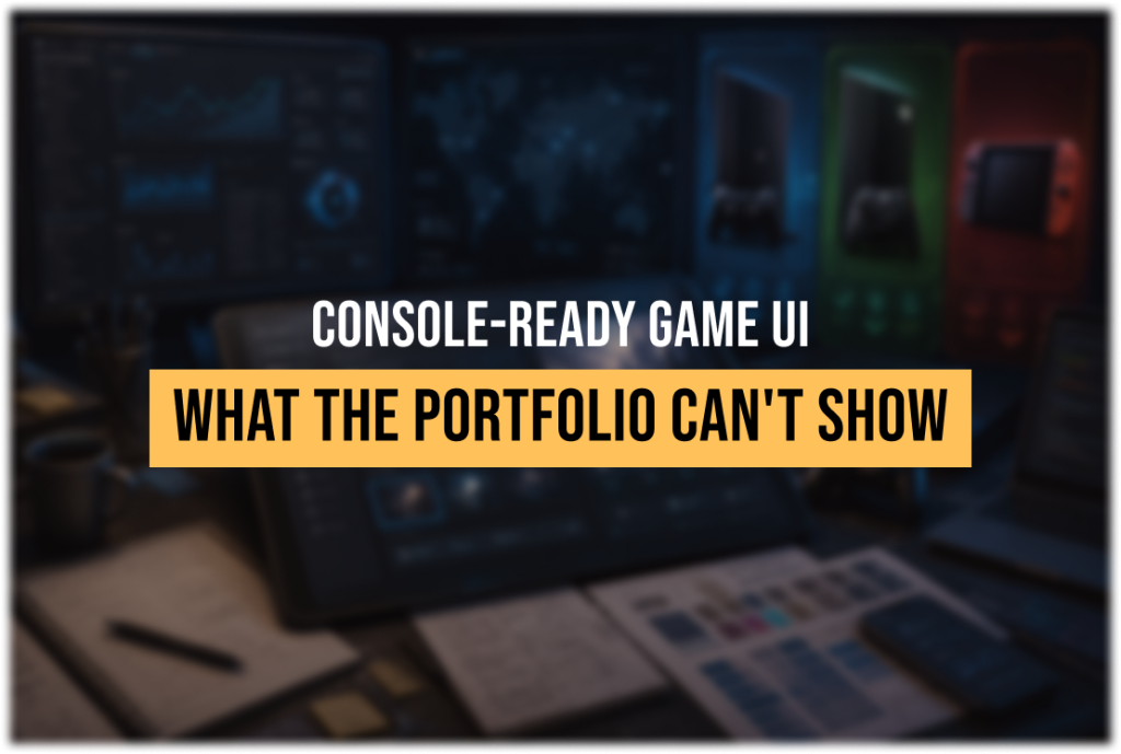 Console-Ready Game UI Outsourcing: The Certification, Performance, and Localization Checks