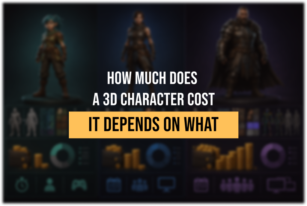 3D Character Cost Breakdown: What Indie, AA, and AAA Budgets Actually Buy