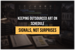 Keeping an Outsourced Art Team on Schedule Across the Full Production Cycle