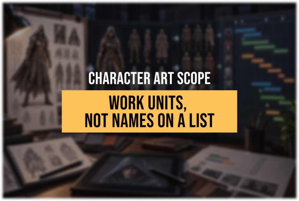 Turning a Character Roster Brief Into a Production Scope You Can Schedule
