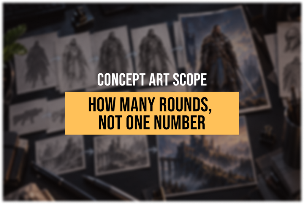 How Many Concept Art Iterations Does a Project Actually Need?