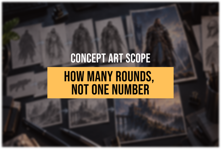 How Many Concept Art Iterations Does a Project Actually Need?