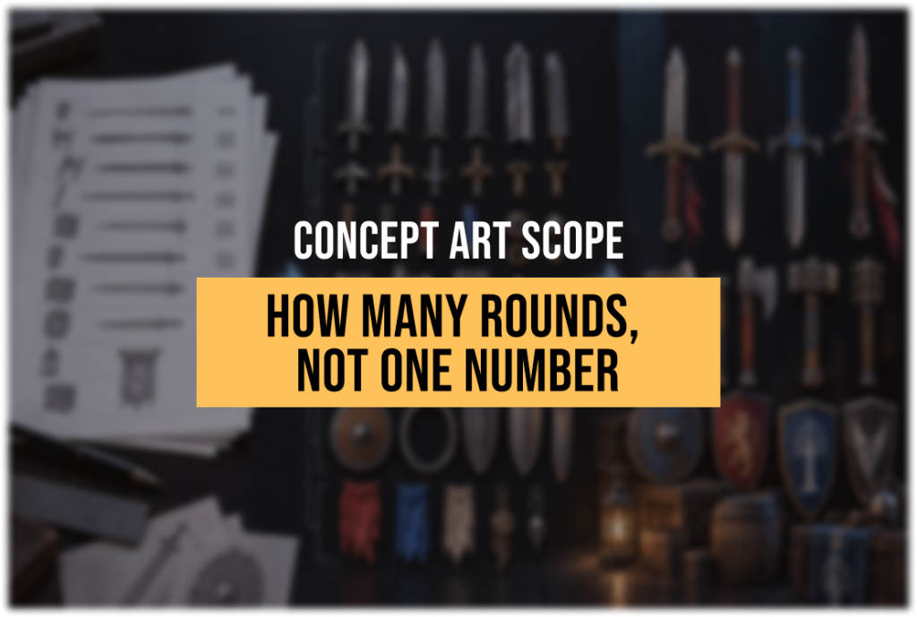 How Many Concept Art Iterations Does a Project Actually Need?