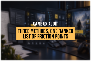Finding the Friction Points a Game UX Audit Is Supposed to Catch