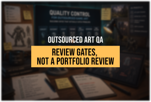 Quality Control for Outsourced Game Art: Building Gates That Actually Catch Problems