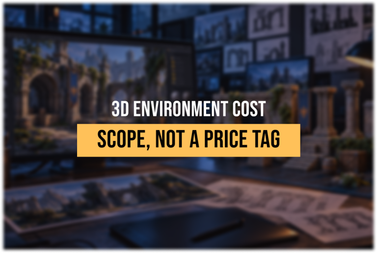 How Much Does a 3D Environment Cost? Budget Drivers by Scope