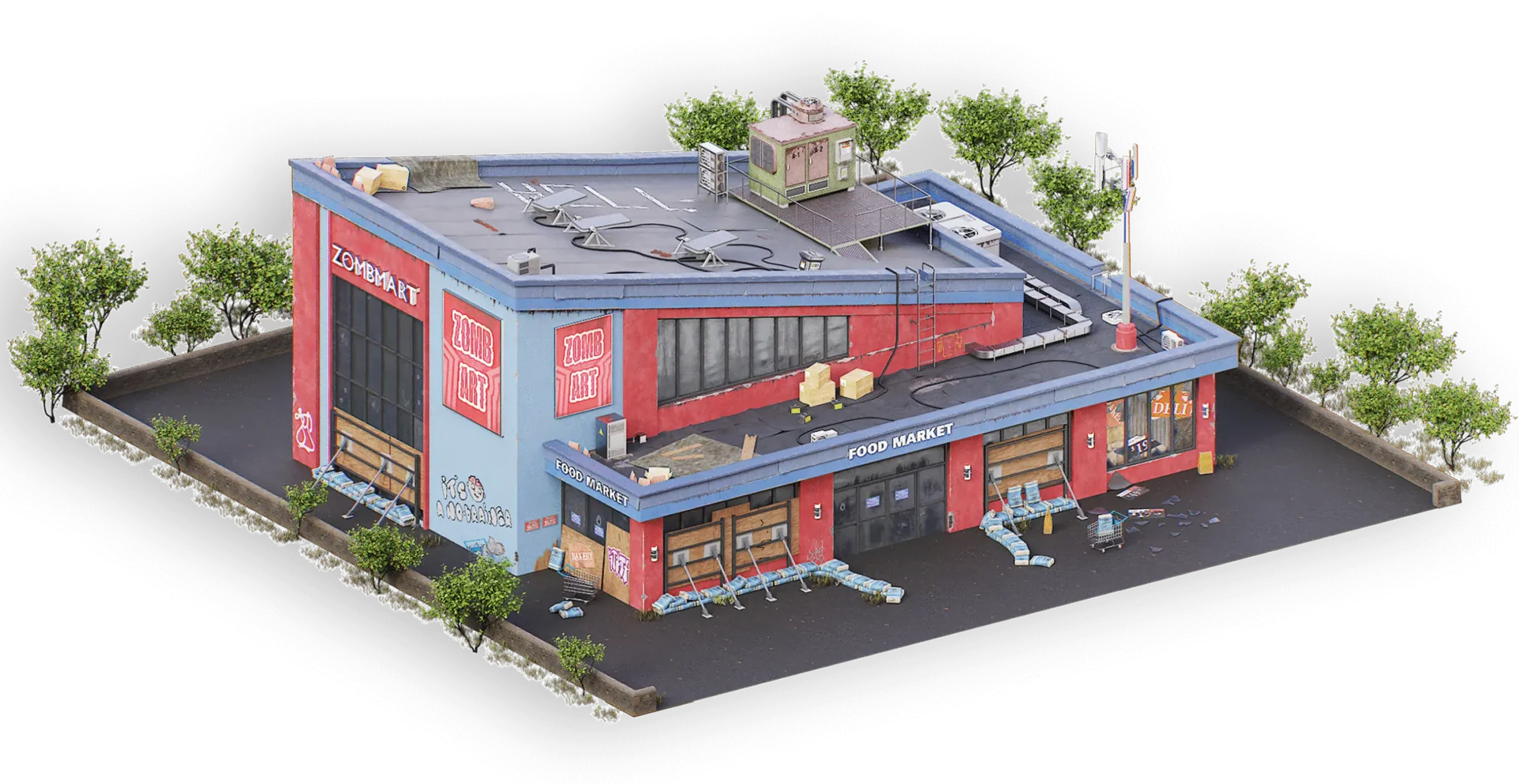 Hero image · Wild Rage Zombmart market