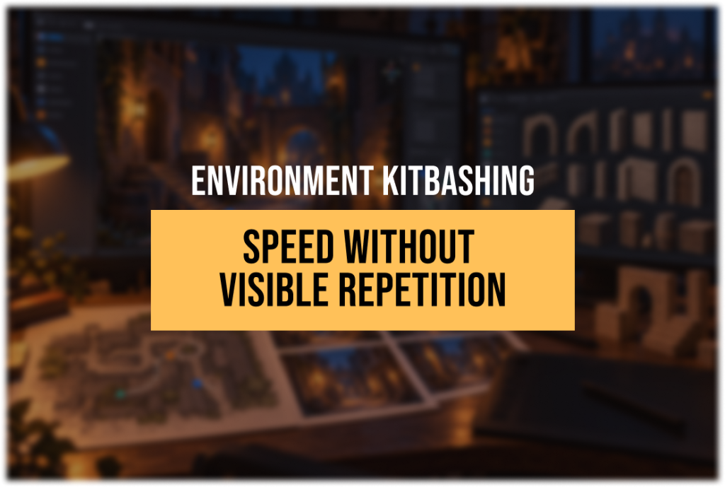 Environment Kitbashing for Games: Speed Without Visible Repetition