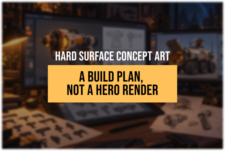 Hard-Surface Concept Art: Weapons, Vehicles and Mechanical Design