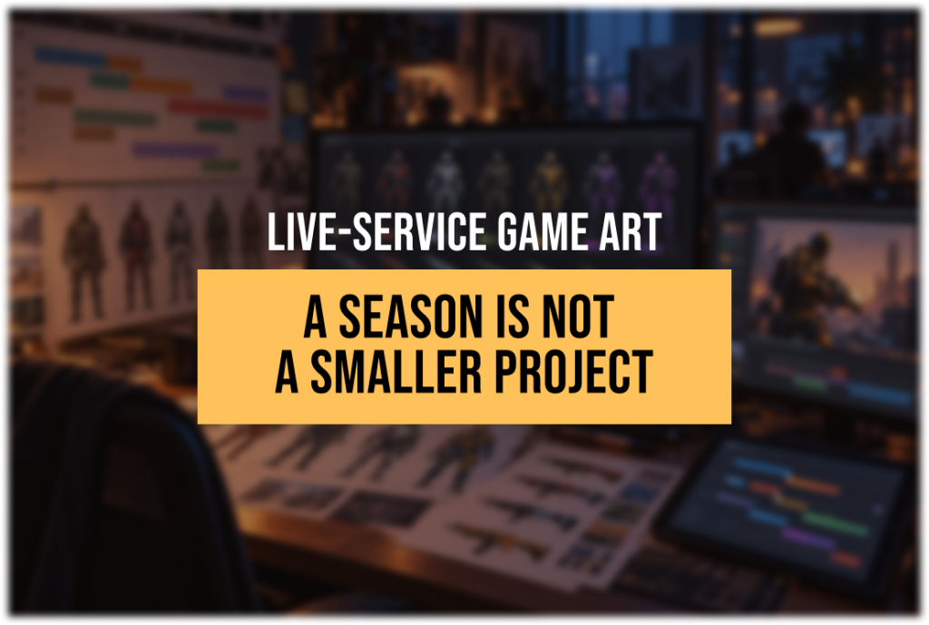 Art Outsourcing for Live-Service Games: Seasons, Skins and Vendor Capacity