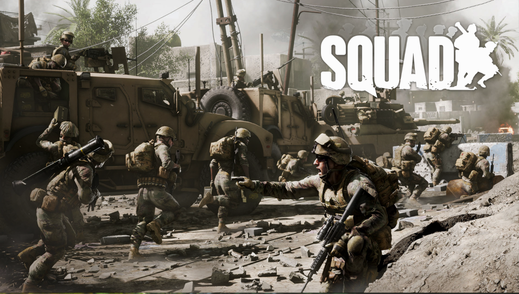 Squad game art