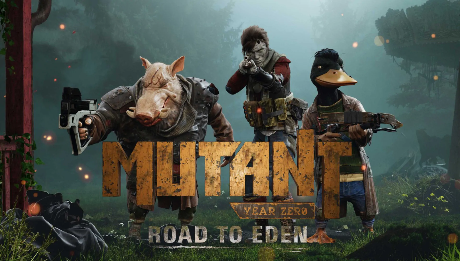 Mutant Year Zero: Road to Eden weapons, props and environment assets by Nasty Rodent