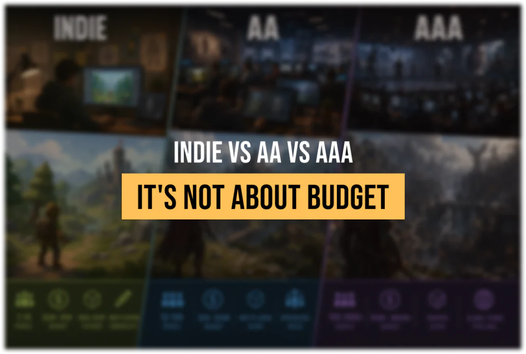 Indie vs AA vs AAA Games: What Production Tier Really Means for Your Art Pipeline
