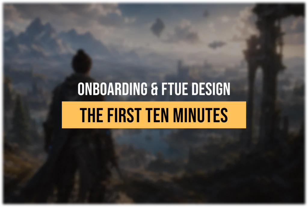 Inside Onboarding and FTUE Design for Mid-Core and AAA Production