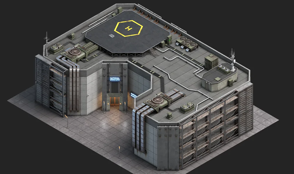 Engine image · Wild Rage research building