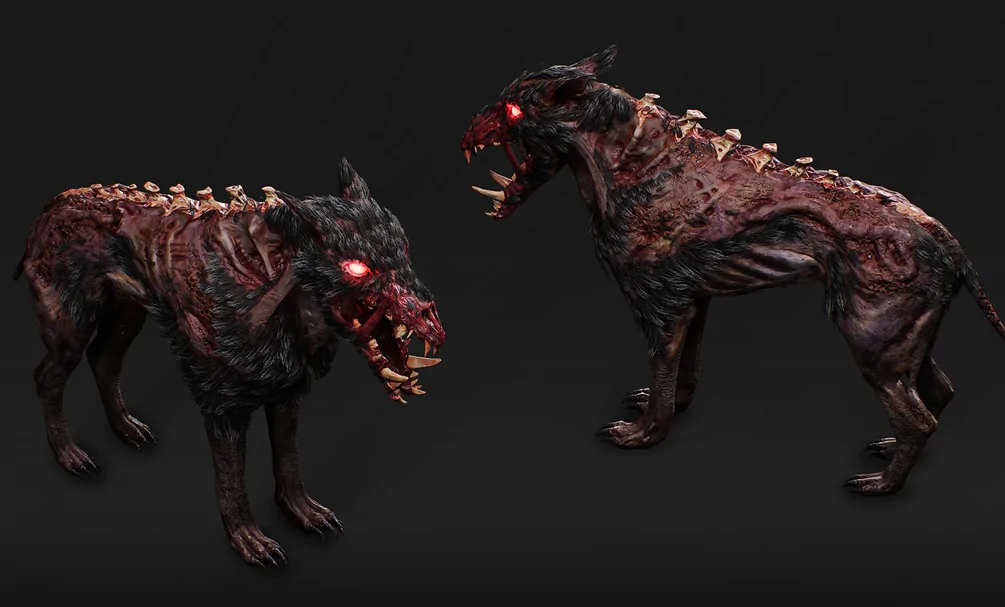 Genre image · Mutant Year Zero mutated wolf
