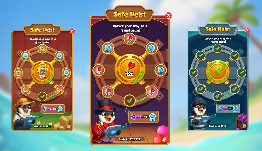 Genre image · Wave Master Safe Heist UI