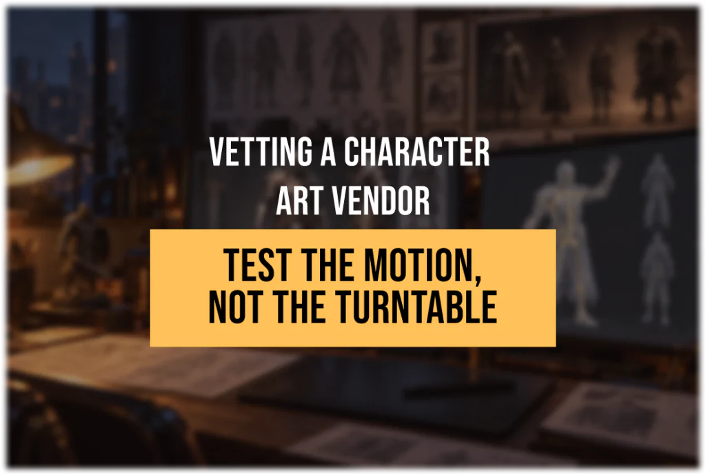 How to Vet a Character Art Vendor: Realistic and Stylized Checks