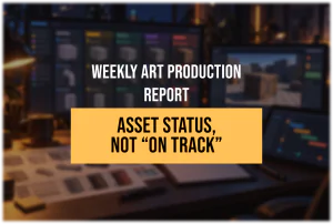 What a Weekly Art Production Report Should Contain
